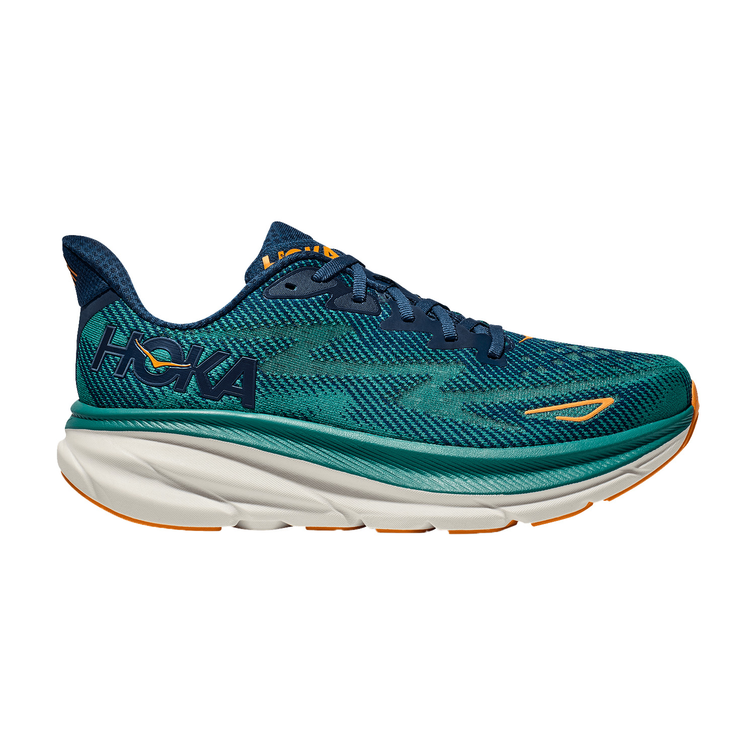 Hoka Clifton 9 Scarpe Da Running Uomo Midnight Oceanic 1127895 Mcn A