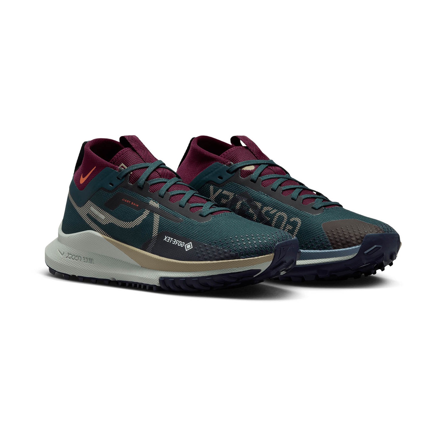 Zapatillas de Running Nike React Pegasus Trail 4 GTX Mujer Gris